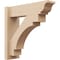 Ekena Millwork 8-in W x 20-in D x 32-in H Merced Trad Rough Cedar Woodgrain TimberThane Outlooker, Primed Tan OUTUR080X20X32MRC04RCPR - alternate 1